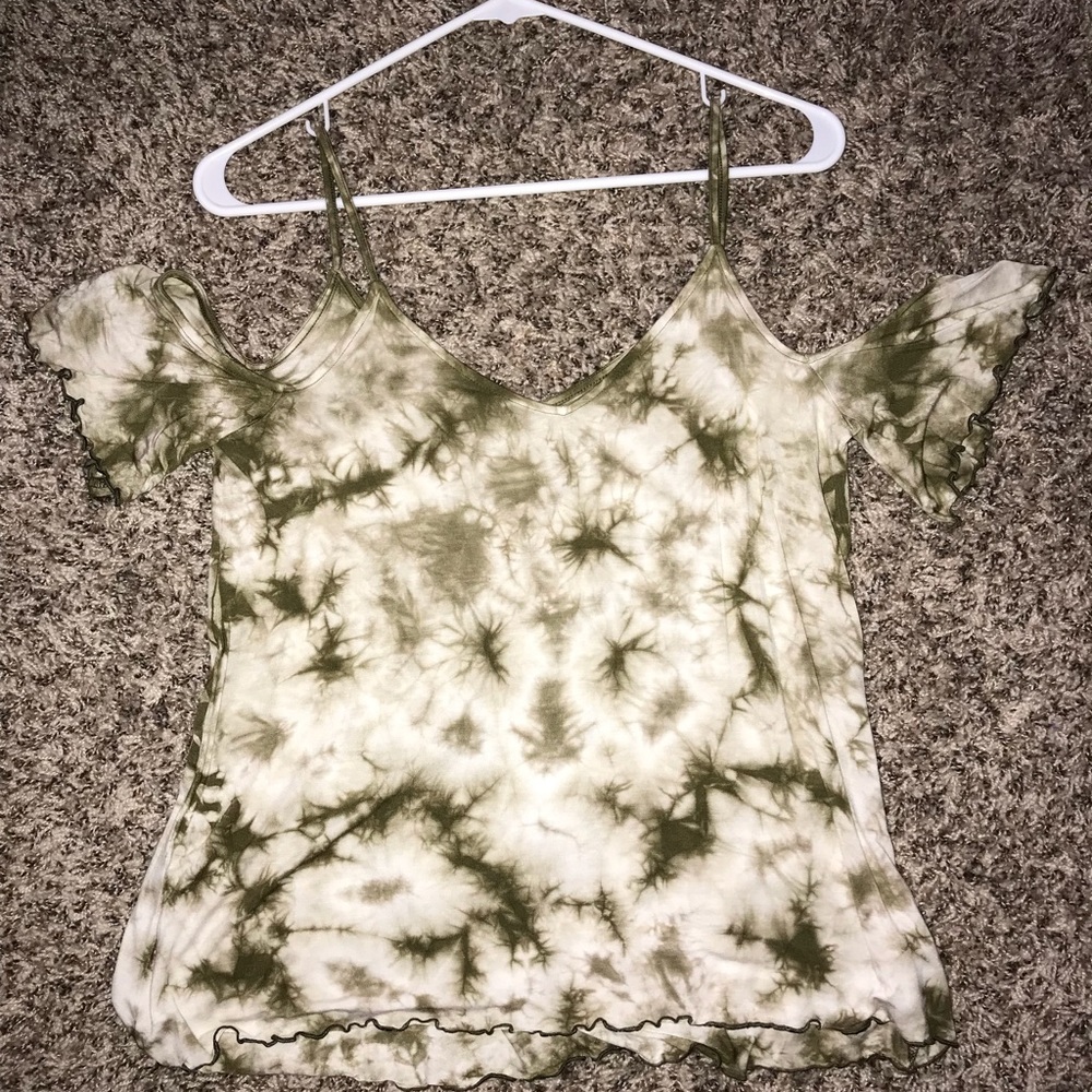 A&E soft and sexy off the shoulder tank top